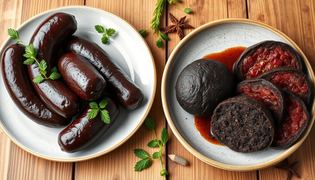 blood sausage vs black pudding