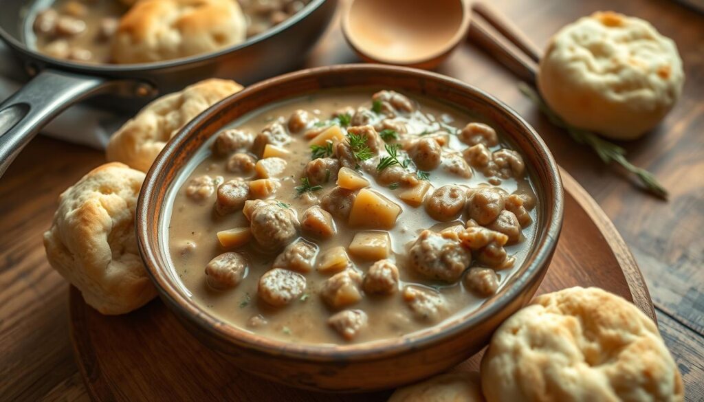 vegan sausage gravy